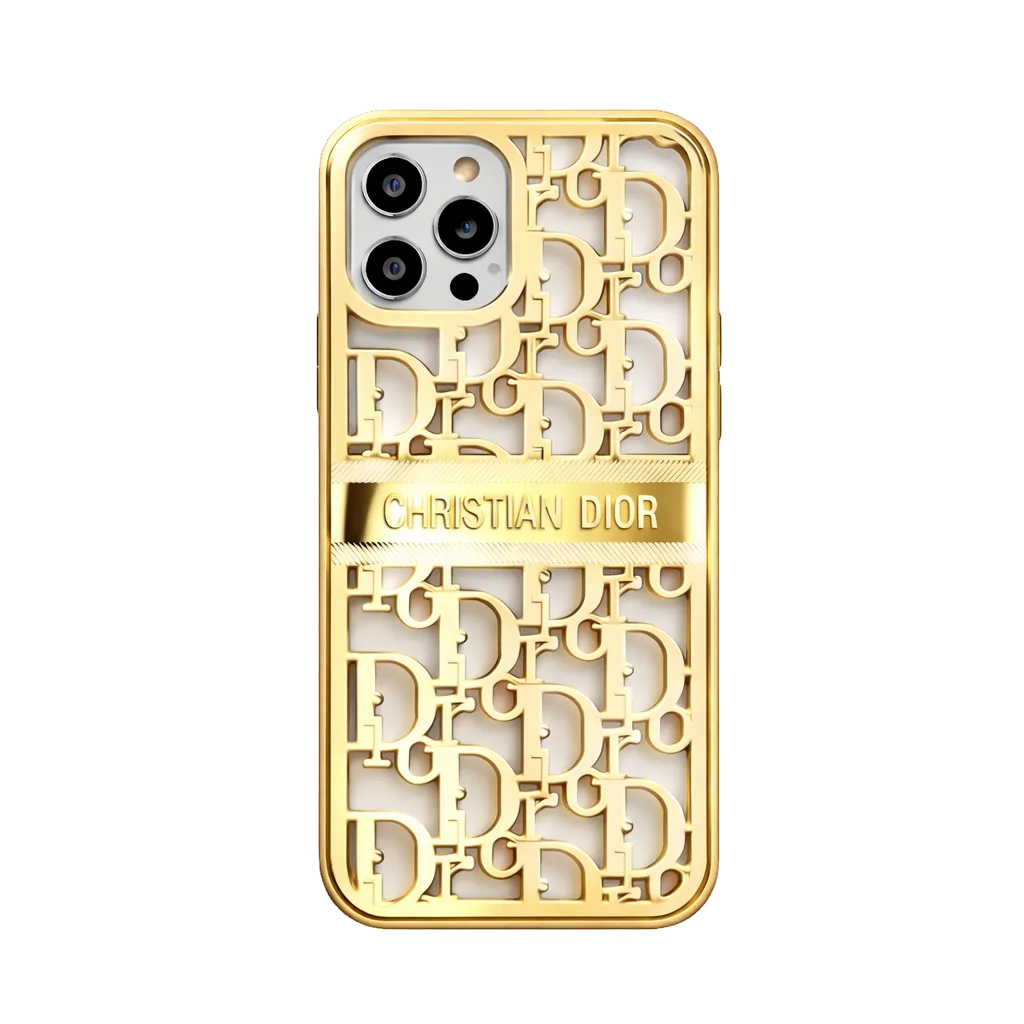 Gold hollow iPhone Case *CLEARANCE*