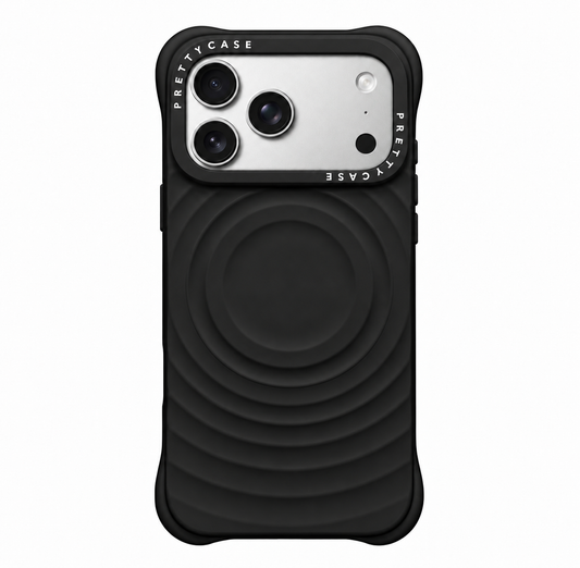 Black Ripple MagSafe Case
