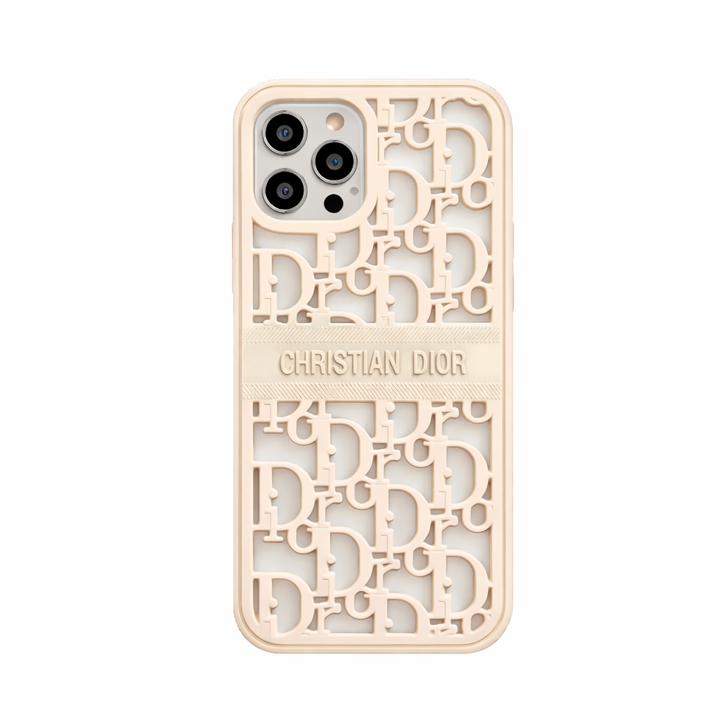 Cream hollow iPhone Case *CLEARANCE*