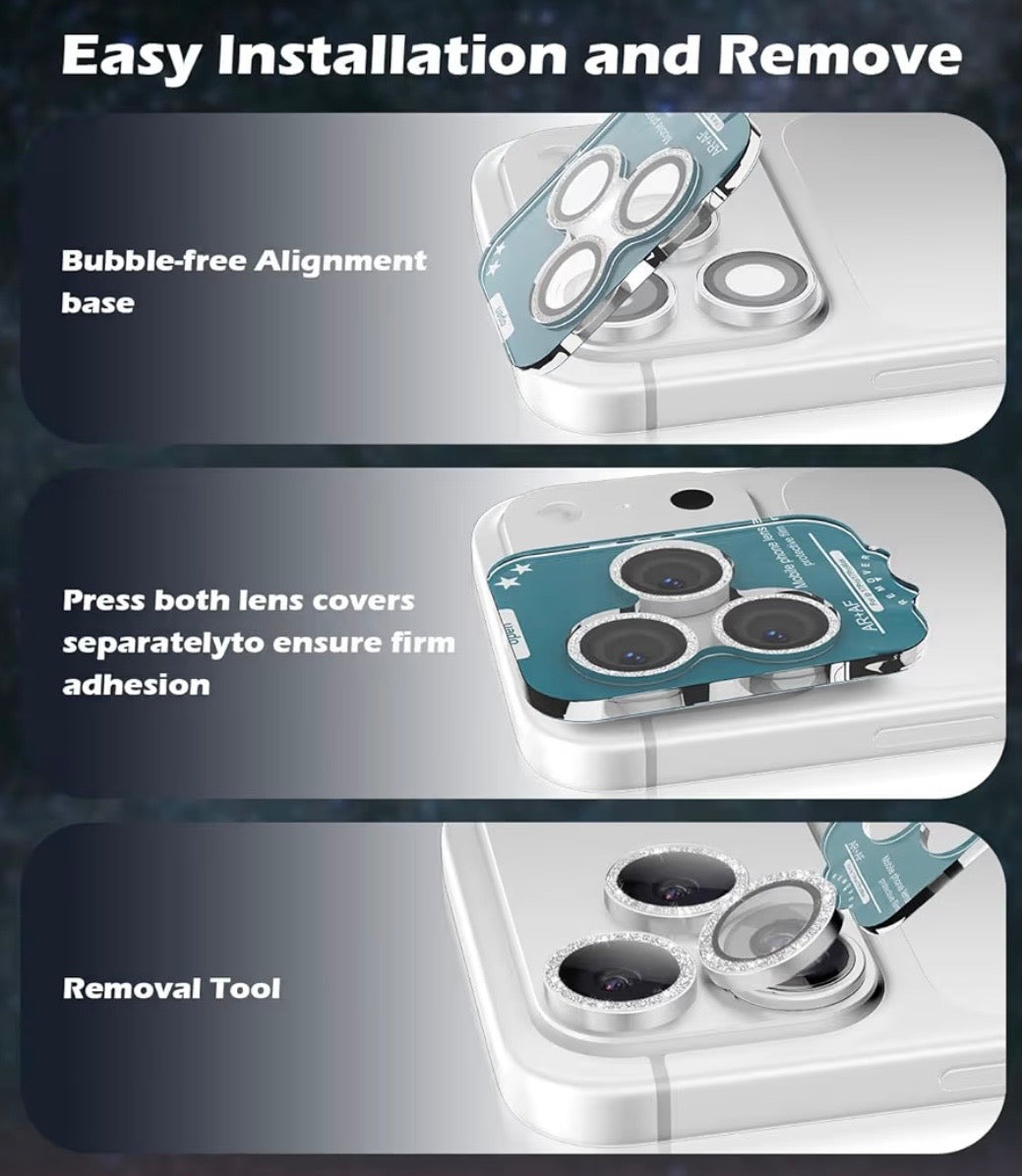 Crystal Camera Lens Protector